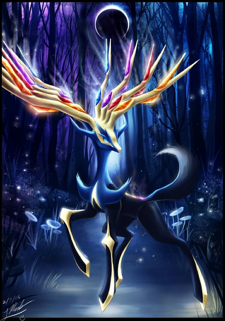 Pokemon Xerneas pokeball