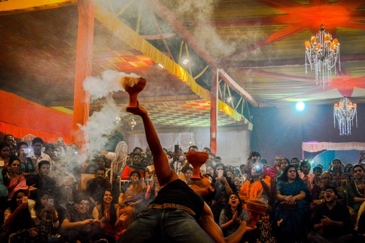 Crowds of a Festival