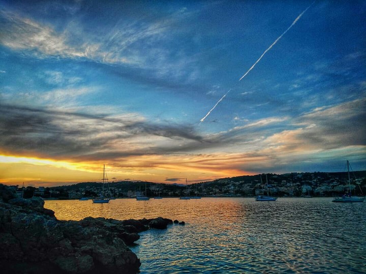 sea and sunset