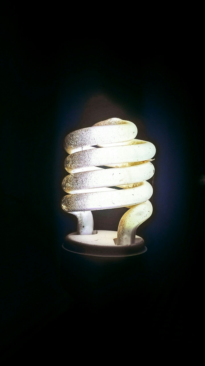 glow above dark