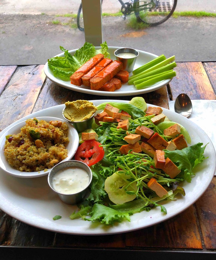 A quick vegan bite.