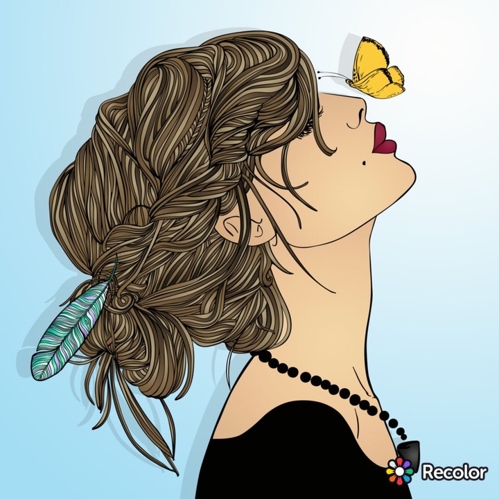 butterfly lover coloring