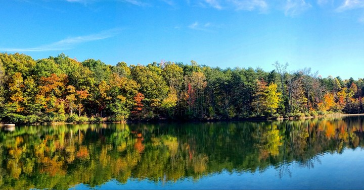 Fall colours panorama