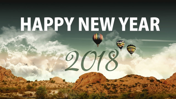 happy new year 2018