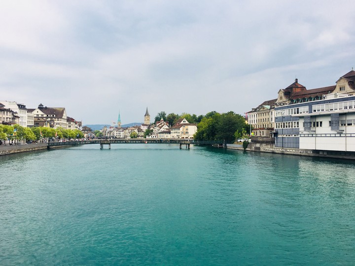 Zürich, the financial capital of Switzerland