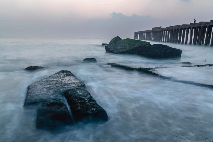 Beach and wave