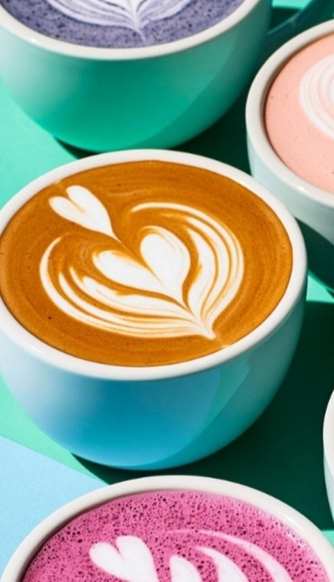 hình nền drinkware, Latte