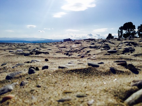 Desert beach