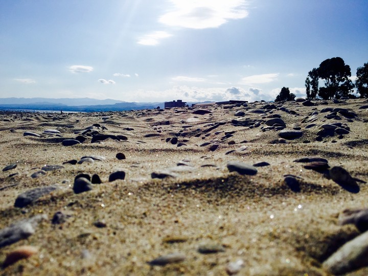 Desert beach
