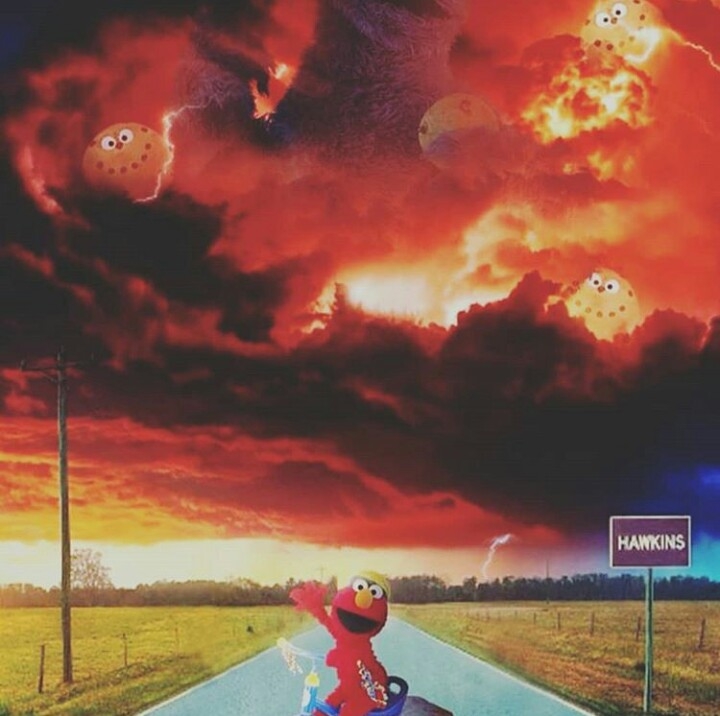 stranger elmo