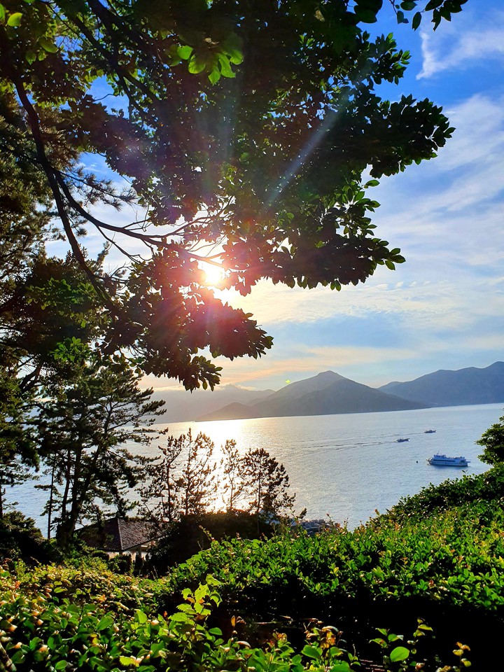 Geojedo (korea Island) in sunny day
