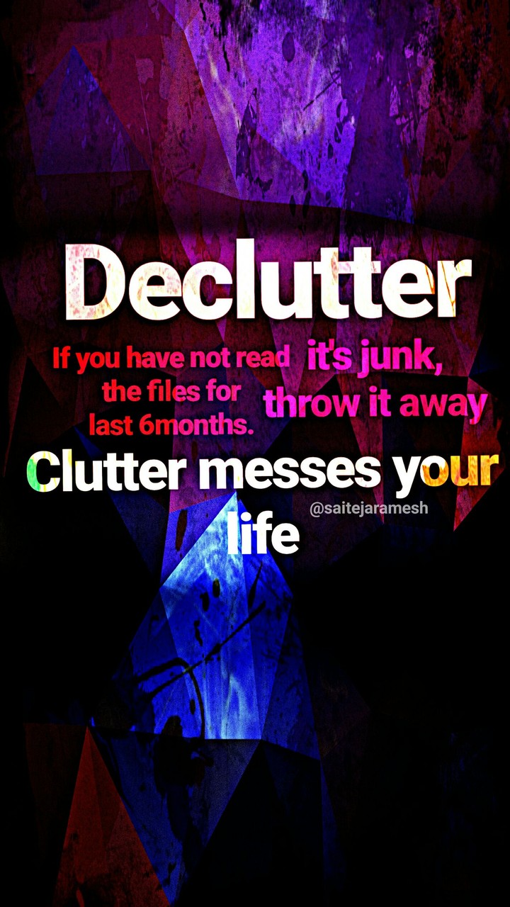 Declutter