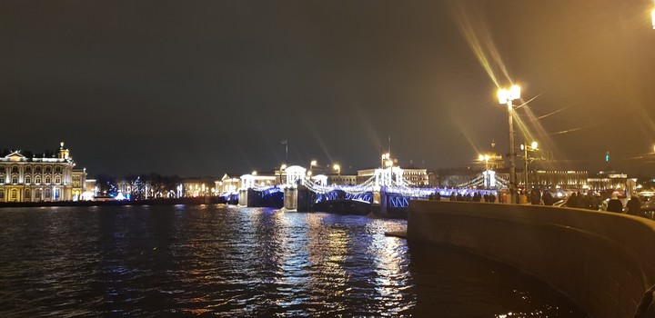 Дворцовый мост, Санкт-Петербург