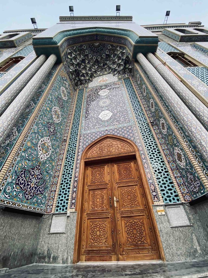 Persian Tiled Facade