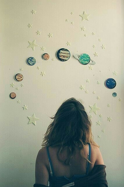 Looking up the planets