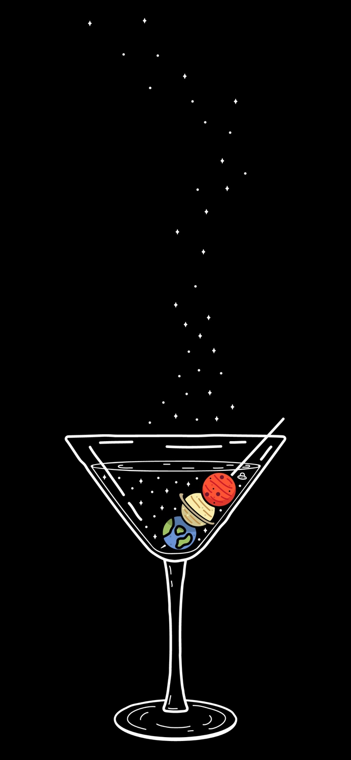 Planets in a Martini Glass