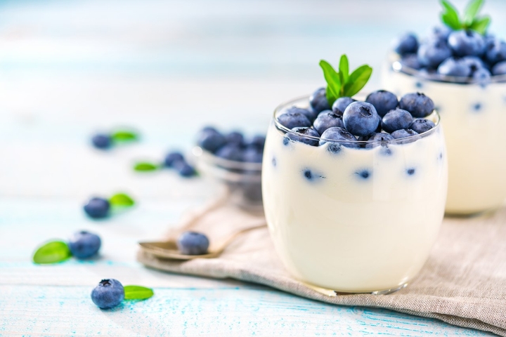 Blueberries & Yogurt