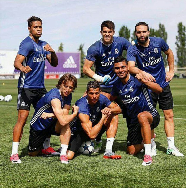 One more training picture of Real Madrid ❤
