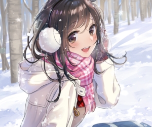 #WinterAnimeGirl