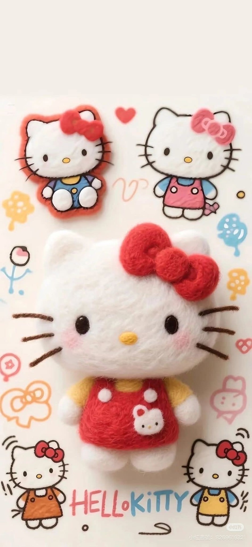 тапети felinae, heart