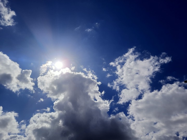 o céu  visto  daqui.