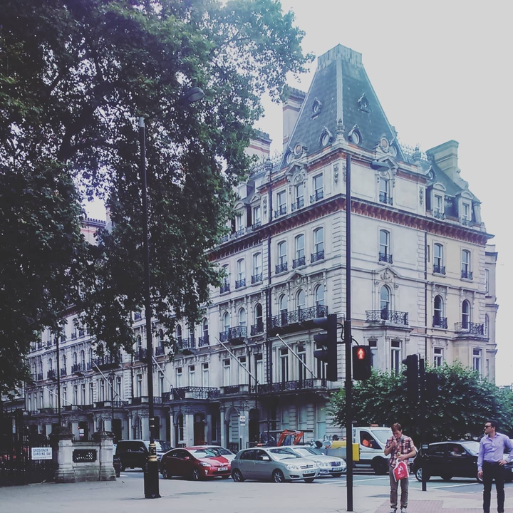 городские улочки Лондона