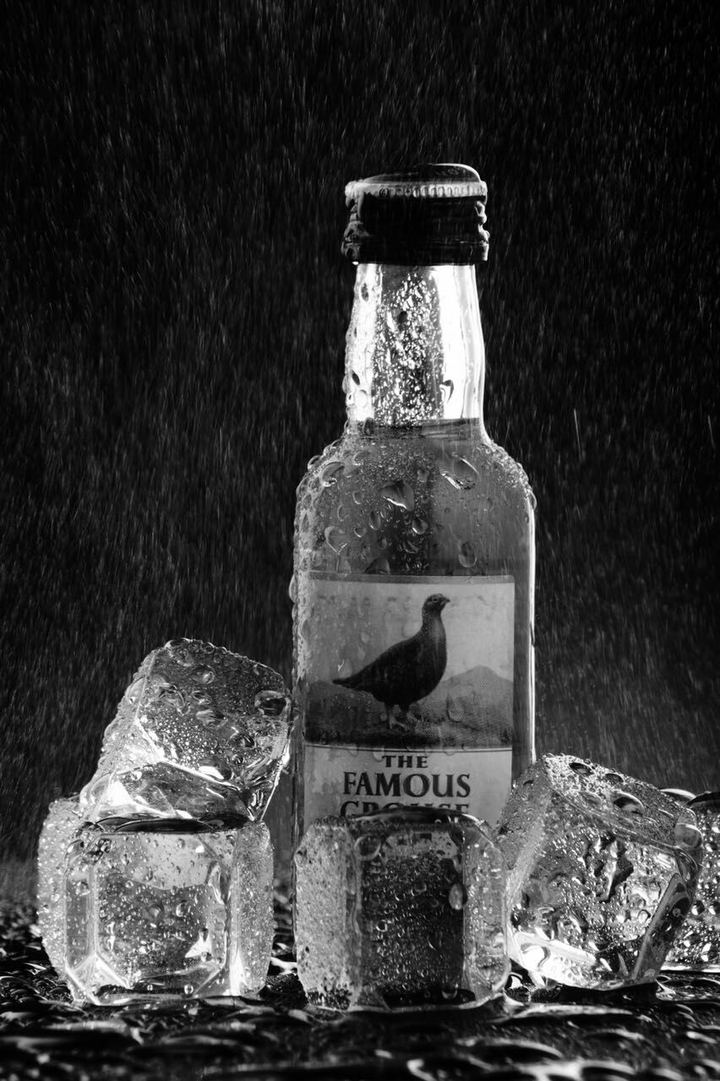 Beer in rain