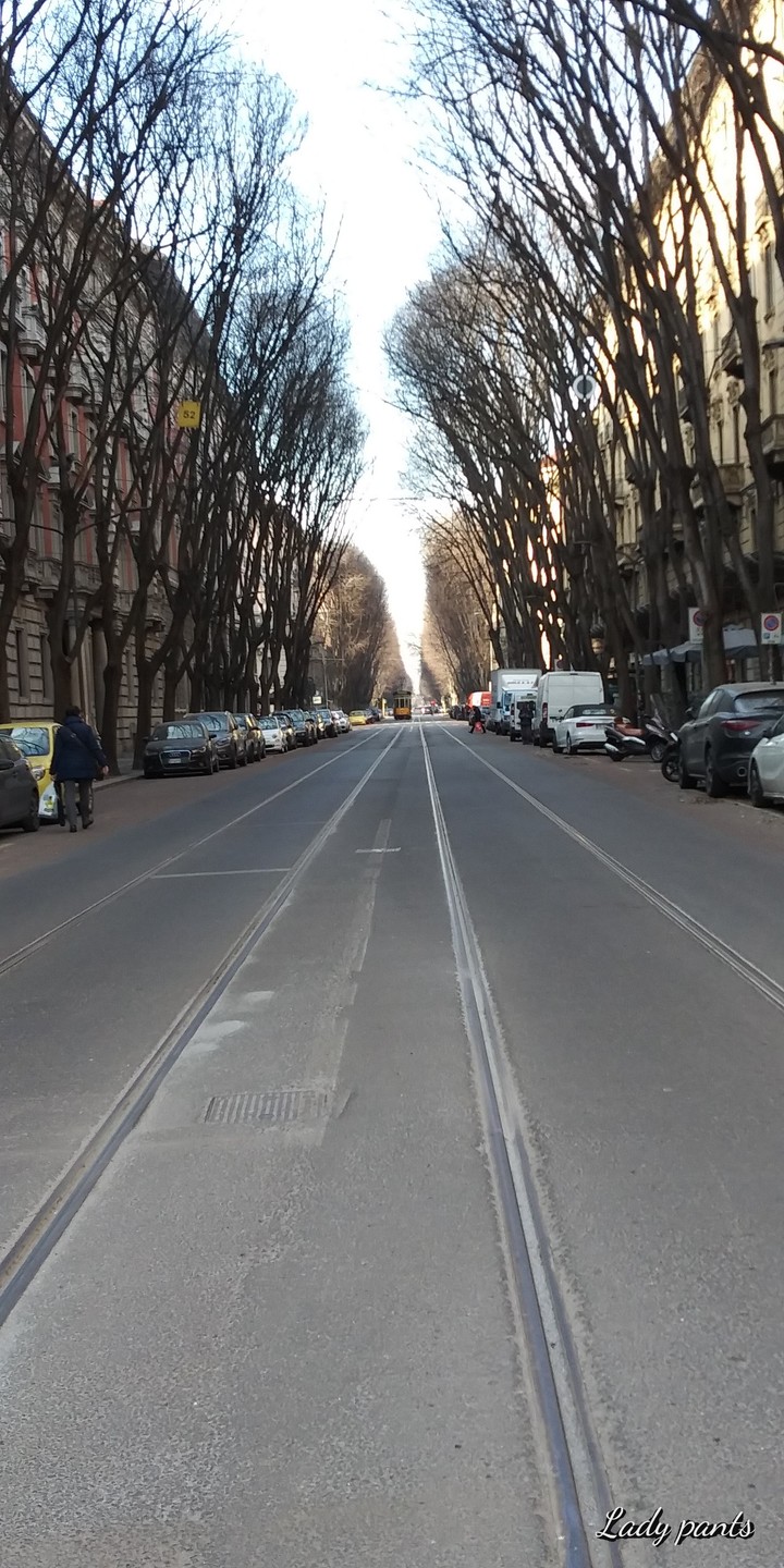 road in Milan