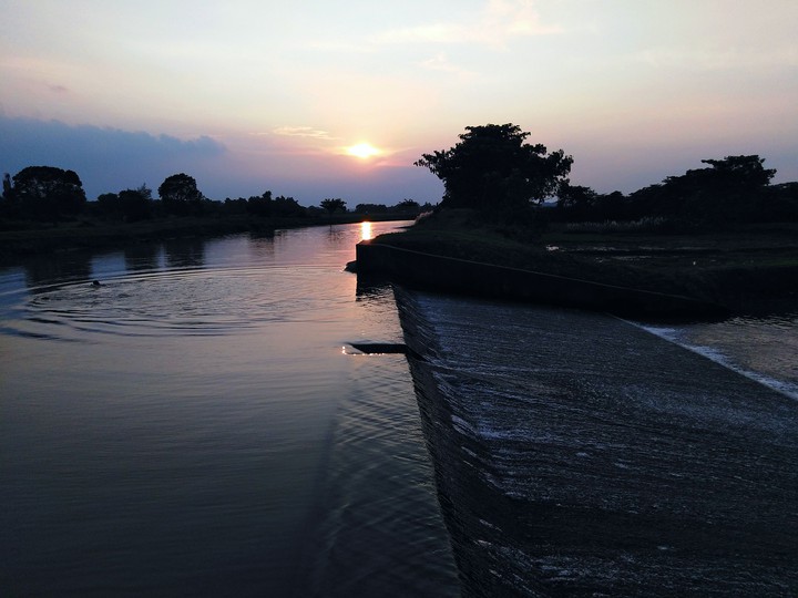 Beauty of  sunset ?