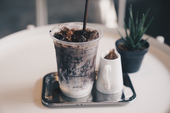 BLACK COCOA LATTE