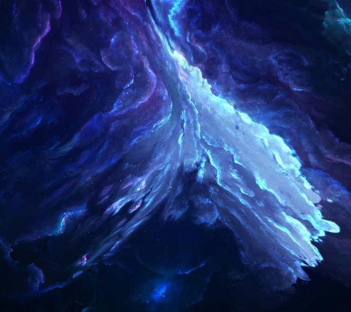 blue