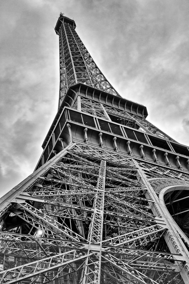 Eiffel tower in Paris. Amazing building!