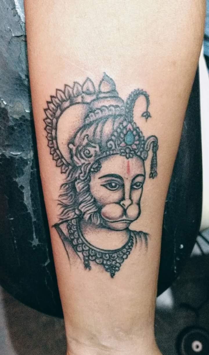 Hanuman tattoo