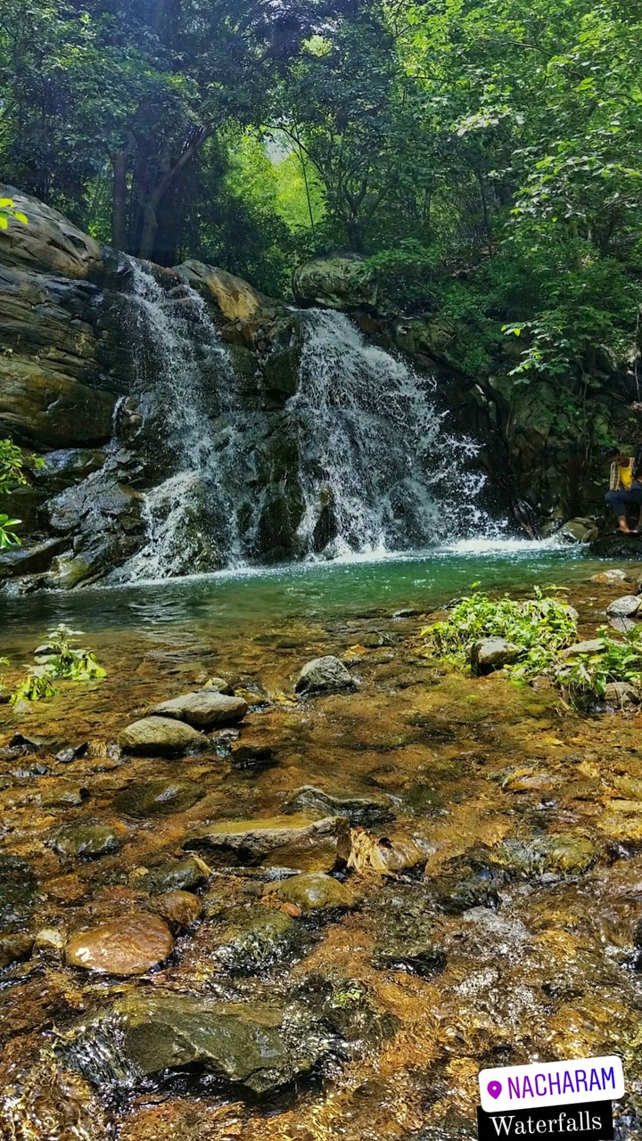 my village waterfall