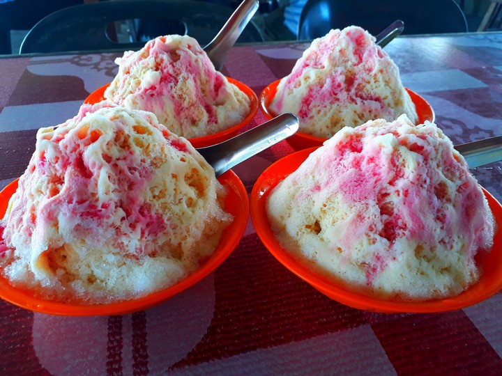 cendol or iced sweet dessert...