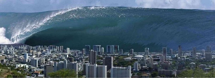 Riesen Tsunami