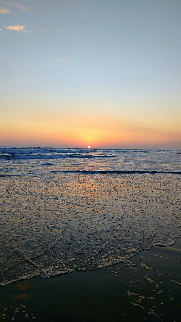 The sunset