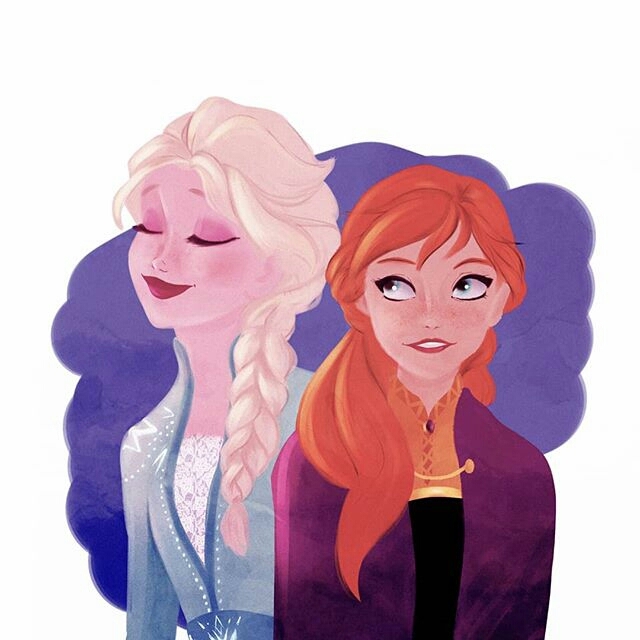 Elsa and Anna