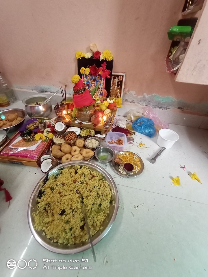 Varalakshmi Pooja at my home
