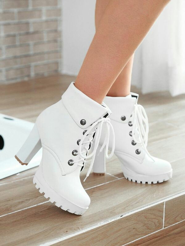 white shoes