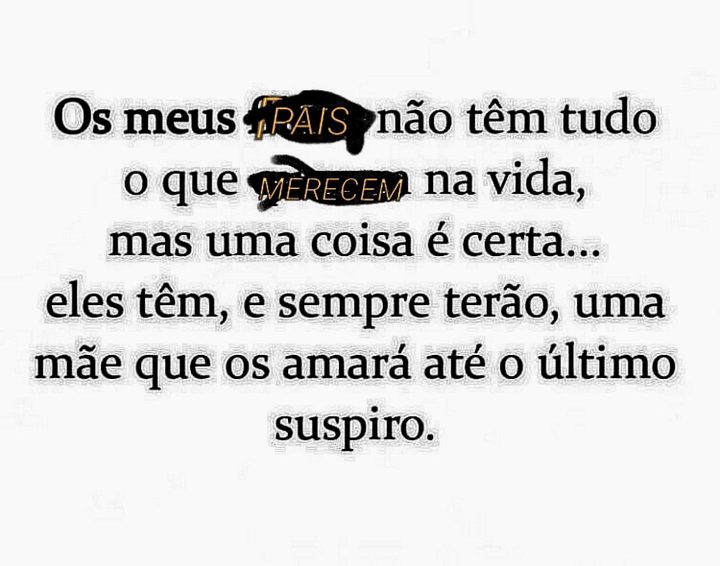 que coisa mais linda do mundo