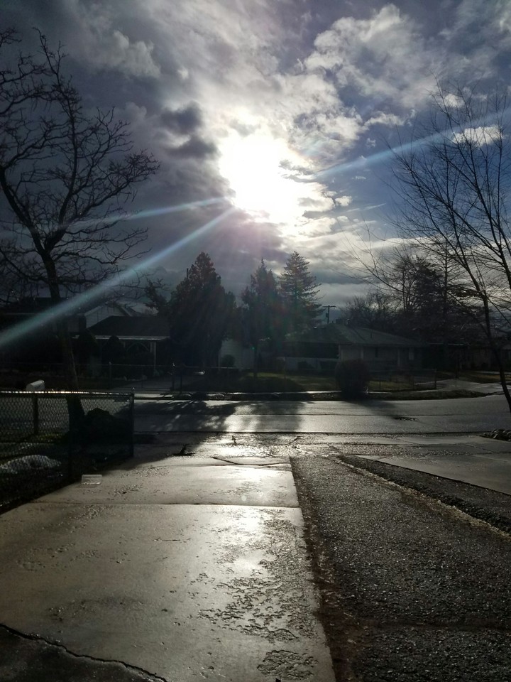 cloudy day