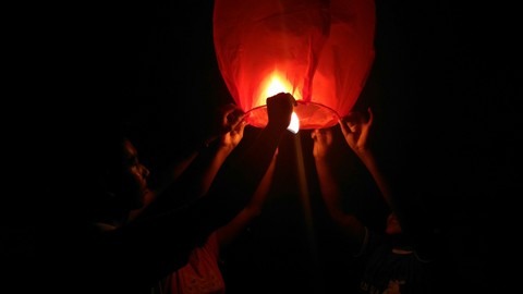 sky lantern