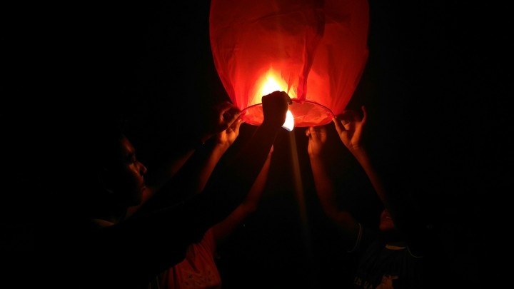 sky lantern
