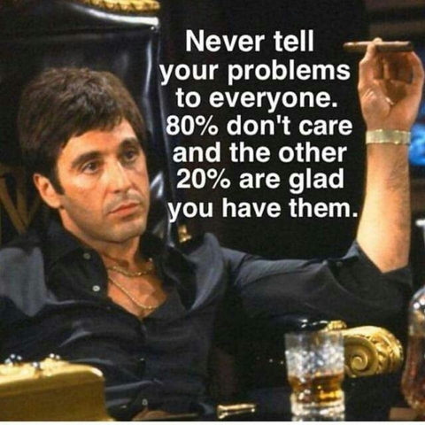 never