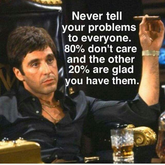 never