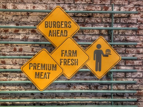 Eat Burgers Ahead