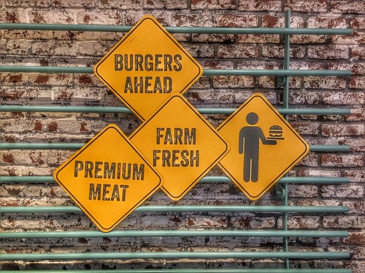 Eat Burgers Ahead