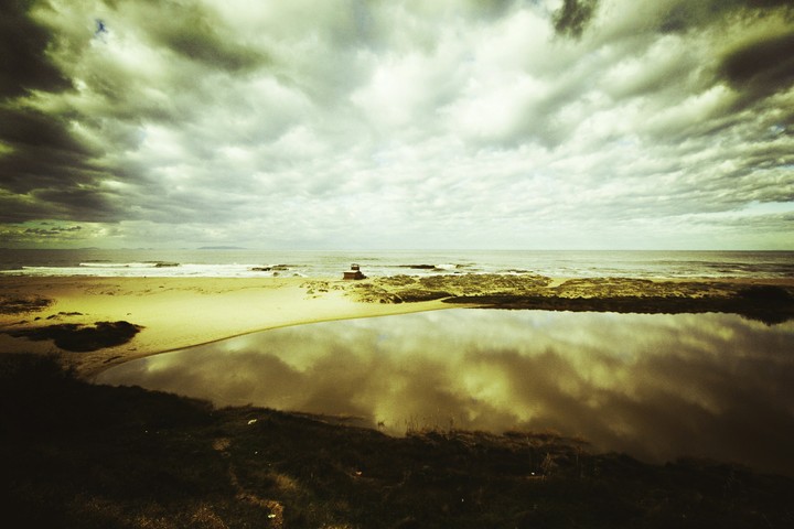 sea on winter