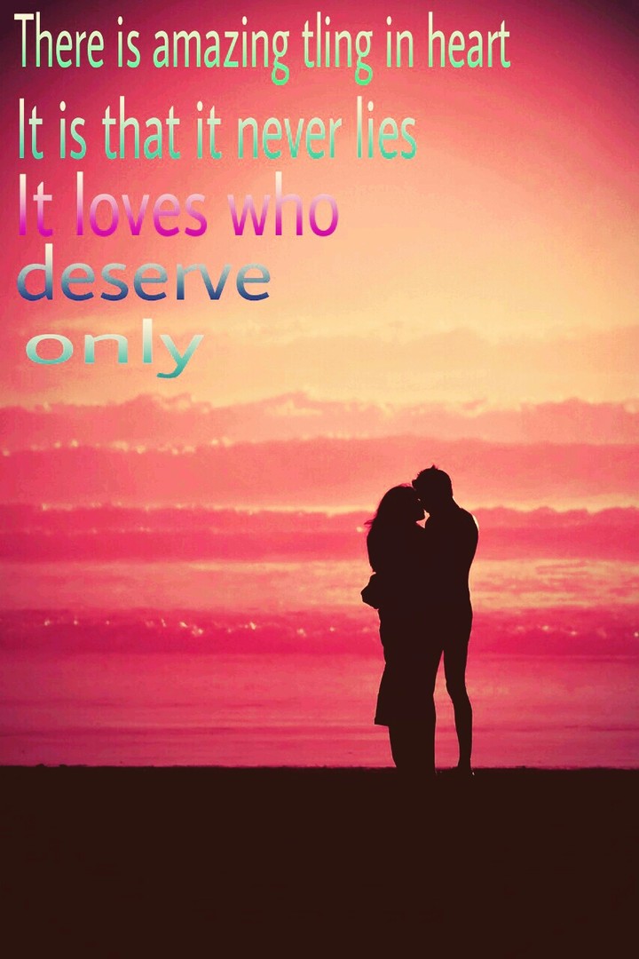 Im waiting my heart find who deserves love